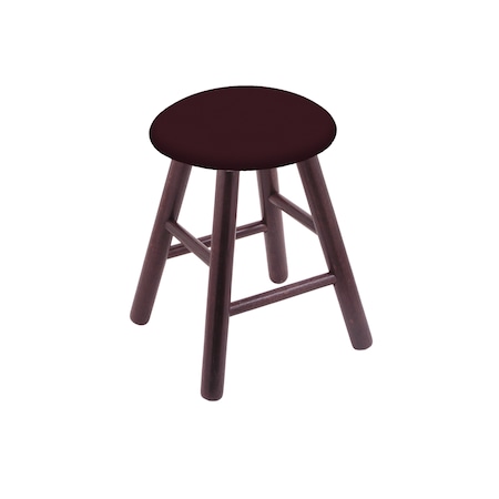 Holland Bar Stool Co Oak Vanity Stool, Dark Cherry Finish, Canter Sand Seat RC18OSDC005